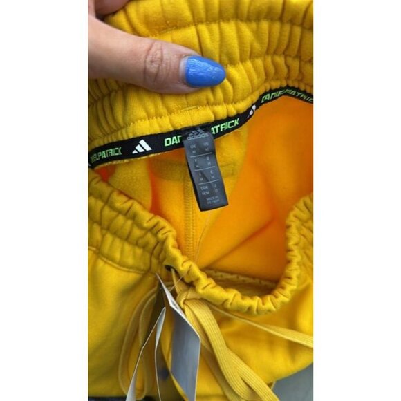 Daniel Patrick Adidas Mens Sweat Pants Yellow Size Medium New Designer! DP - Picture 7 of 7